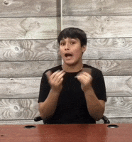 Here It Is Sign Language GIF by CSDRMS