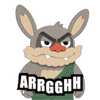 Angry Hate You Sticker