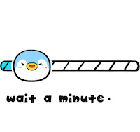 Wait Penguin Sticker by Miniso Canada