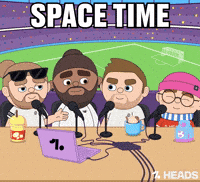 Space Time GIF by OneFootball Heads