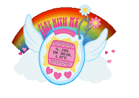 90S Rainbow Sticker