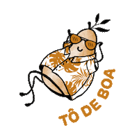 Pera Chilling Sticker by BUGBEE