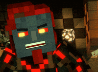 Angry Minecraft Story Mode GIF