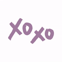 LillaBlu rainbow kisses hugs xo GIF