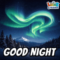 Good Night GIF by Lucas and Friends by RV AppStudios