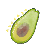 Eunice543200 avocado addiction eun blissdreamhk Sticker