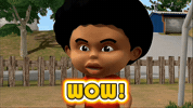 mncanimation wow great awe hebat GIF