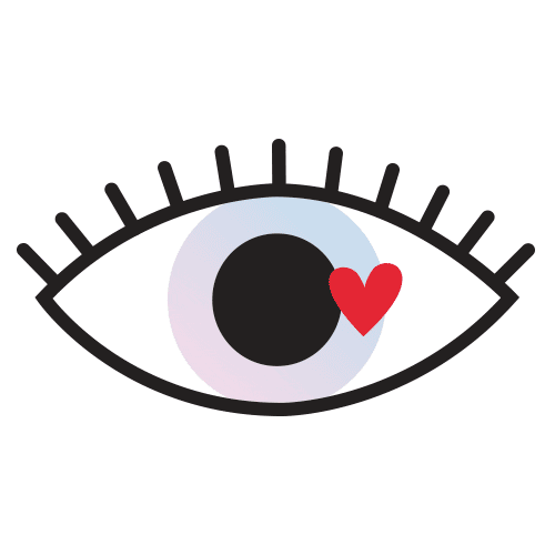 Eye Love Sticker by Femtastics