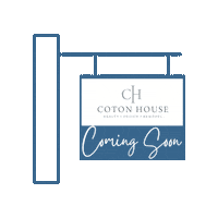 cotonhouse real estate realestate coming soon comingsoon Sticker