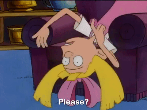 hey arnold nick splat GIF