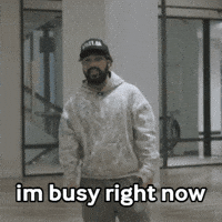 I Cant Not Right Now GIF by kyle1ca