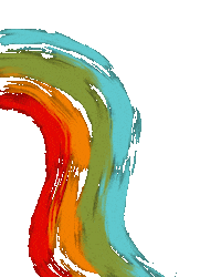 Art Rainbow Sticker by Arrows & Applesauce