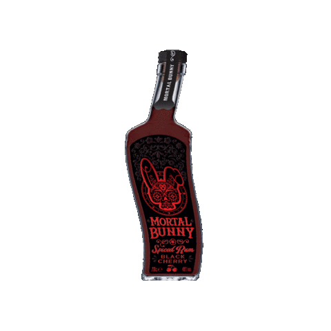 Rum Blackcherry Sticker by Bunny Spirits