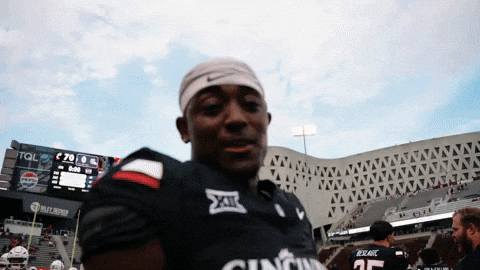 Cincinnati Football GIF by Cincinnati Bearcats