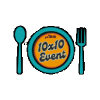 10X10Event Sticker by The Dam