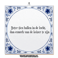 Focus Stress Sticker by Tegelspreuken.nl