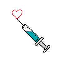 VetsNow care vet injection veterinary Sticker