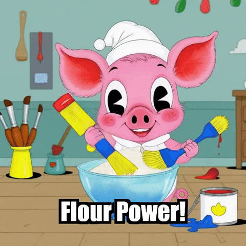 Cake Baking GIF by The Pigasso
