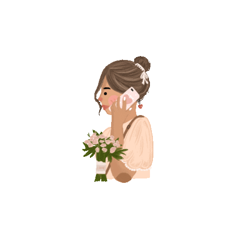 Illustration Love Sticker