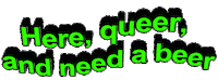 gay Sticker by AnimatedText