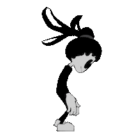 Sad Walk Sticker
