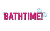 Bubbles Bath Sticker by PONY mag