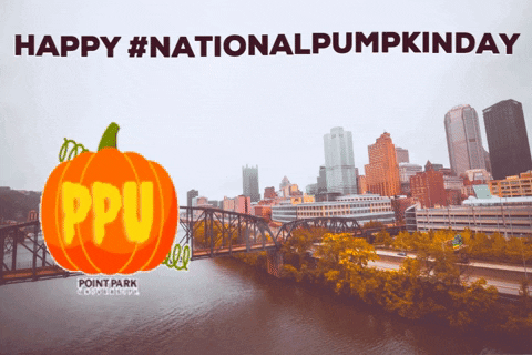 Pumpkin Pittsburgh GIF by Point Park University