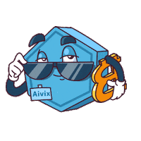 Bitcoin Crypto Sticker by AIVIX