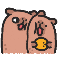 Look Threaten Sticker by sansanplanet