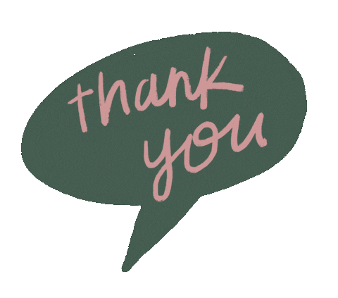 lilyandbramble giphyupload thank you speech thank Sticker