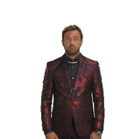 Confused React Sticker by Celebrity Apprentice Australia