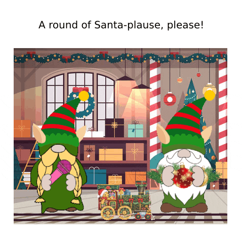 Christmas Santa Workshop GIF