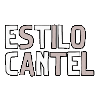 Estilo Cantel Sticker by Cantelgt