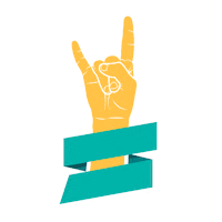 IterumBPO rock call center bpo good people Sticker