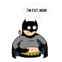 Batman Sticker by Awkwerrrd