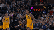 High Five Regular Season GIF by NBA