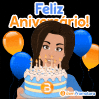 Happy Birthday B GIF by Bem Promotora