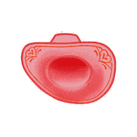 Sweet Sixteen Cowgirl Sticker by Austin Asian American Film Festival