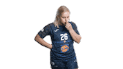 Confused Emefka Sticker by SU Neckarsulm Handball Bundesliga