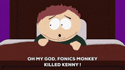 wondering eric cartman GIF by South Park 