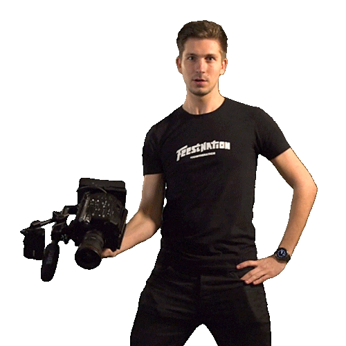 RobinPiek-Videoproducties giphyupload workout camera lifting Sticker