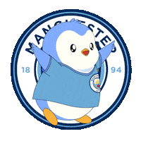 Manchester City Football Sticker by Pudgy Penguins