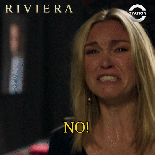 Screaming No Way GIF by Ovation TV