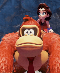 Donkey Kong Hair GIF