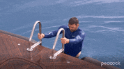 Below Deck Swimming GIF by PeacockTV