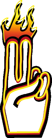 elenaoncina art fire artist fuego Sticker
