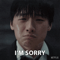 Im Sorry GIF by NETFLIX