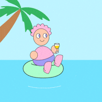 Floating Good Vibes GIF by Fatman