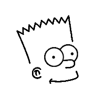 The Simpsons Face Sticker