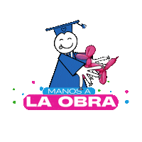 Pbd Manosalaobra Sticker by Decolover Institute